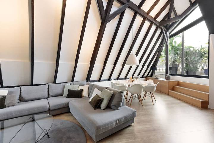 Apartamento entero, La Riera Penthouse in Centro Barcelona, Barcelona