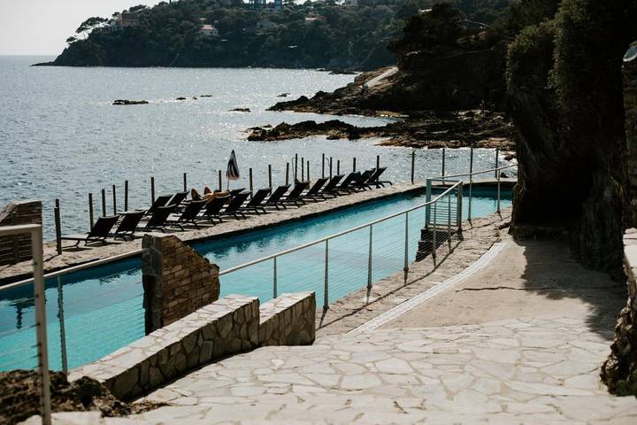 Hôtel pour 4 personnes, avec piscine ainsi que jardin et vue, animaux acceptés
