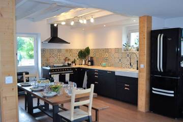 Agriturismo pour 10 personnes, avec terrasse et jardin à Bardos