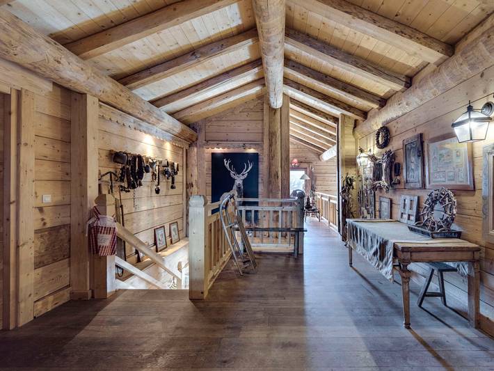 Chalet pour 15 personnes, avec balcon dans La Rosière - 3