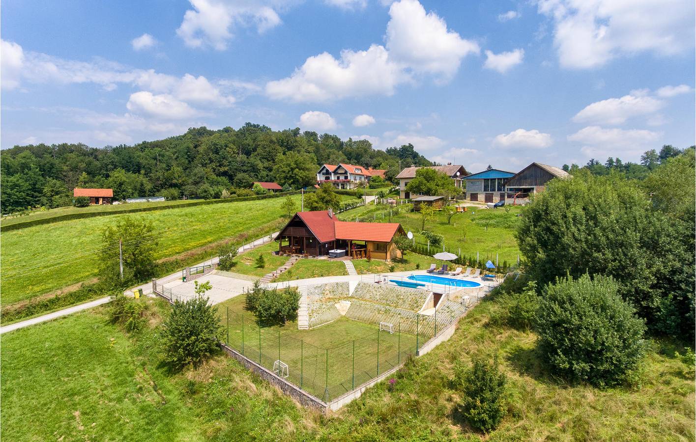 Ferienhaus für 8 Personen mit Sauna in Općina Kraljevec na Sutli, Krapina-Zagorje