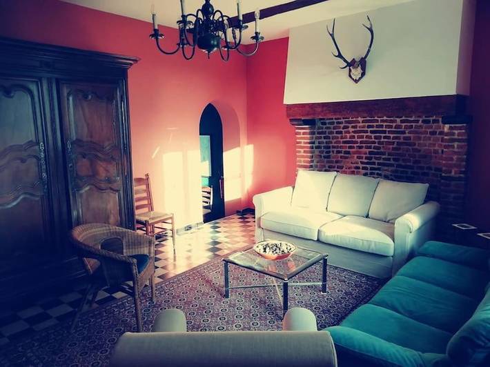 Maison de vacances pour 9 personnes, avec Terrasse ainsi que Jardin et Vue