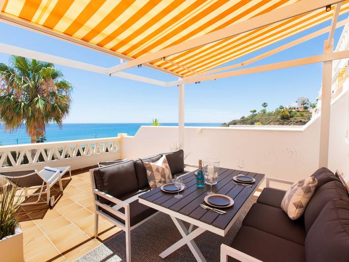 Ferienhaus für 6 Personen, mit Garten und Terrasse in Torrox Costa