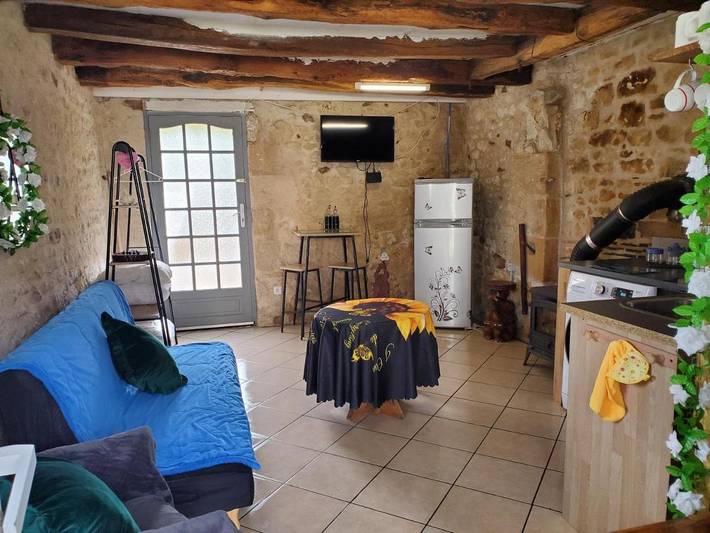 Location de vacances pour 2 personnes, avec Terrasse et Jardin à Lésigny (Vienne)