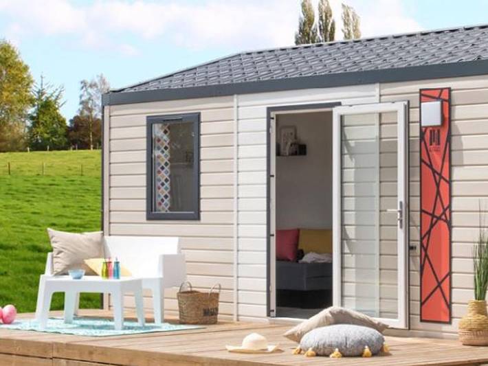 Camping de la Plage - Mobilheim 2 personen - 1 Zimmer in Damgan, Côte des Mégalithes