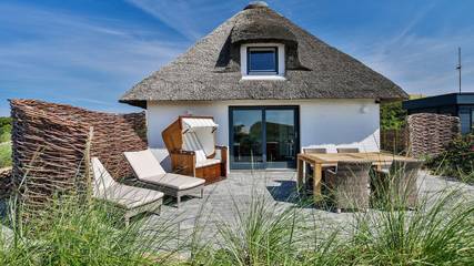 Ferienhaus für 2 Personen, mit Sauna und Ausblick sowie Garten in Hörnum