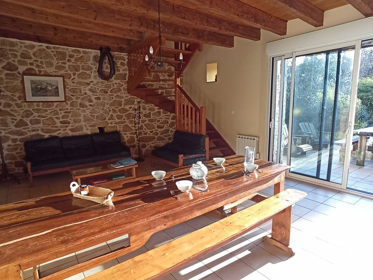 Die Scheune des Vaters in Kermoroc'h, Région de Guingamp