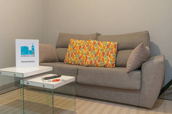 Apartamento para 4 personas, con balcón en León