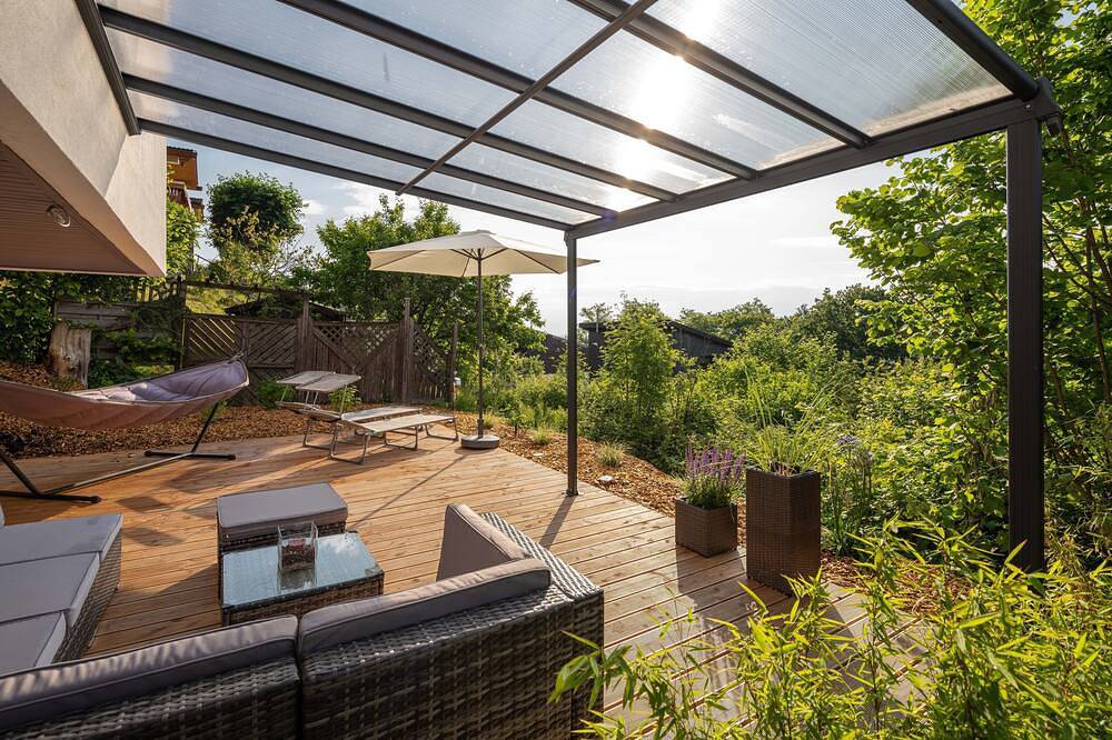 Rhönkristall modernes Terrassenhaus mit Weitblick in Bischofsheim an der Rhön, Rhön-Bayern