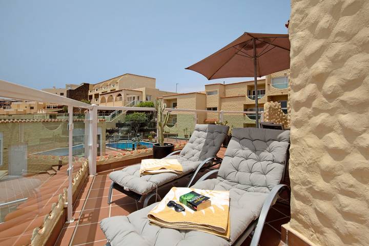 Ferienwohnung für 2 Personen, mit Garten und Balkon in Pájara - 2