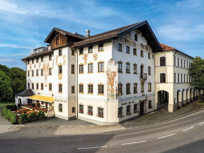 Hôtel pour 2 personnes, avec Balcon ainsi que Terrasse et Vue à Holzkirchen