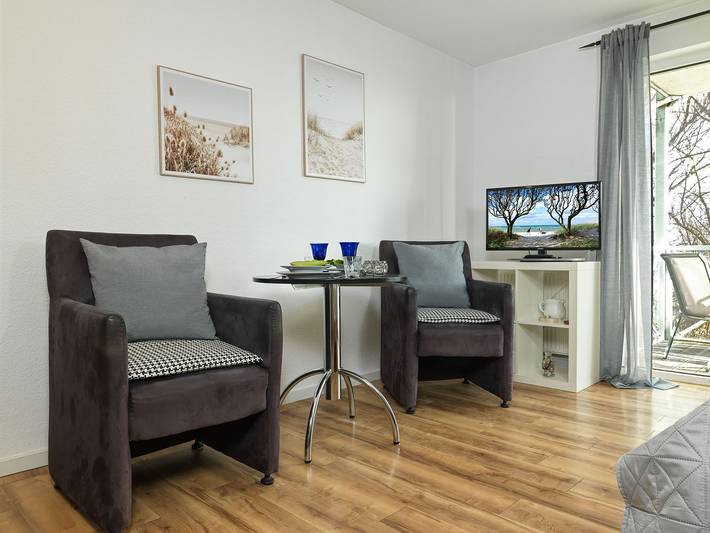 Ferienwohnung für 2 Personen, mit Balkon und Balkon/Terrasse auf Insel Poel
