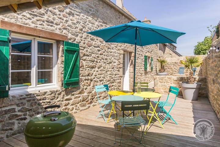 Gîte pour 6 personnes, avec Terrasse dans Cotentin