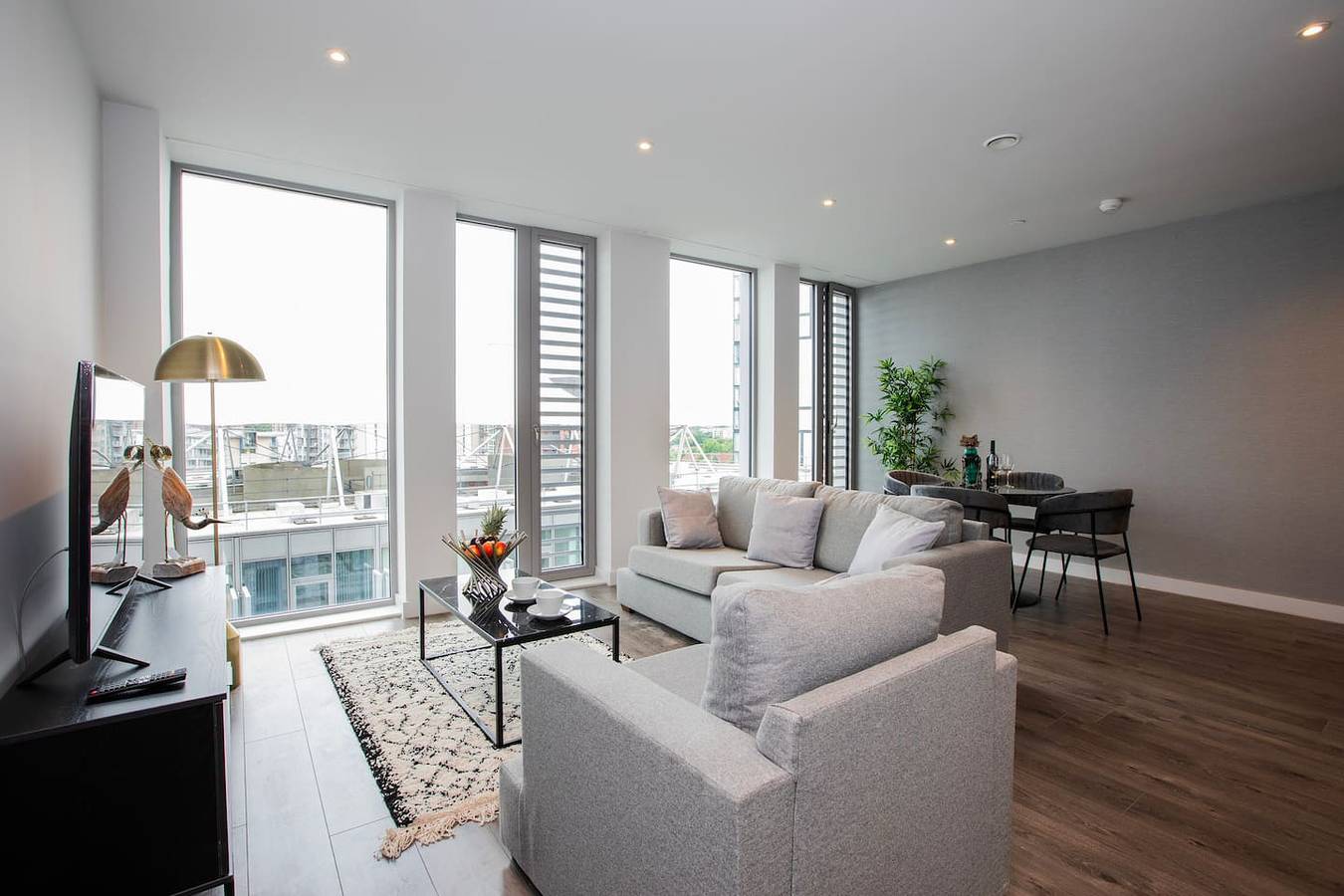 Appartement entier, Appartement urbain de luxe - Spa - Piscine - Terrasse - Salle de sport - Parking - Manchester in Grand Manchester