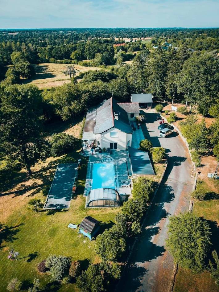 Location de vacances pour 2 personnes, avec Jardin et Piscine dans la Manche - 2
