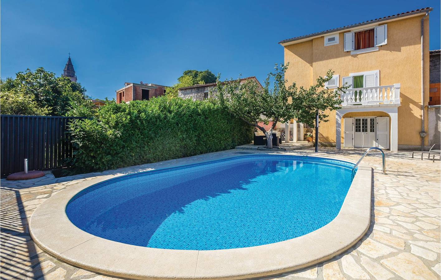 Holiday home for 10 people with terrace in Krk