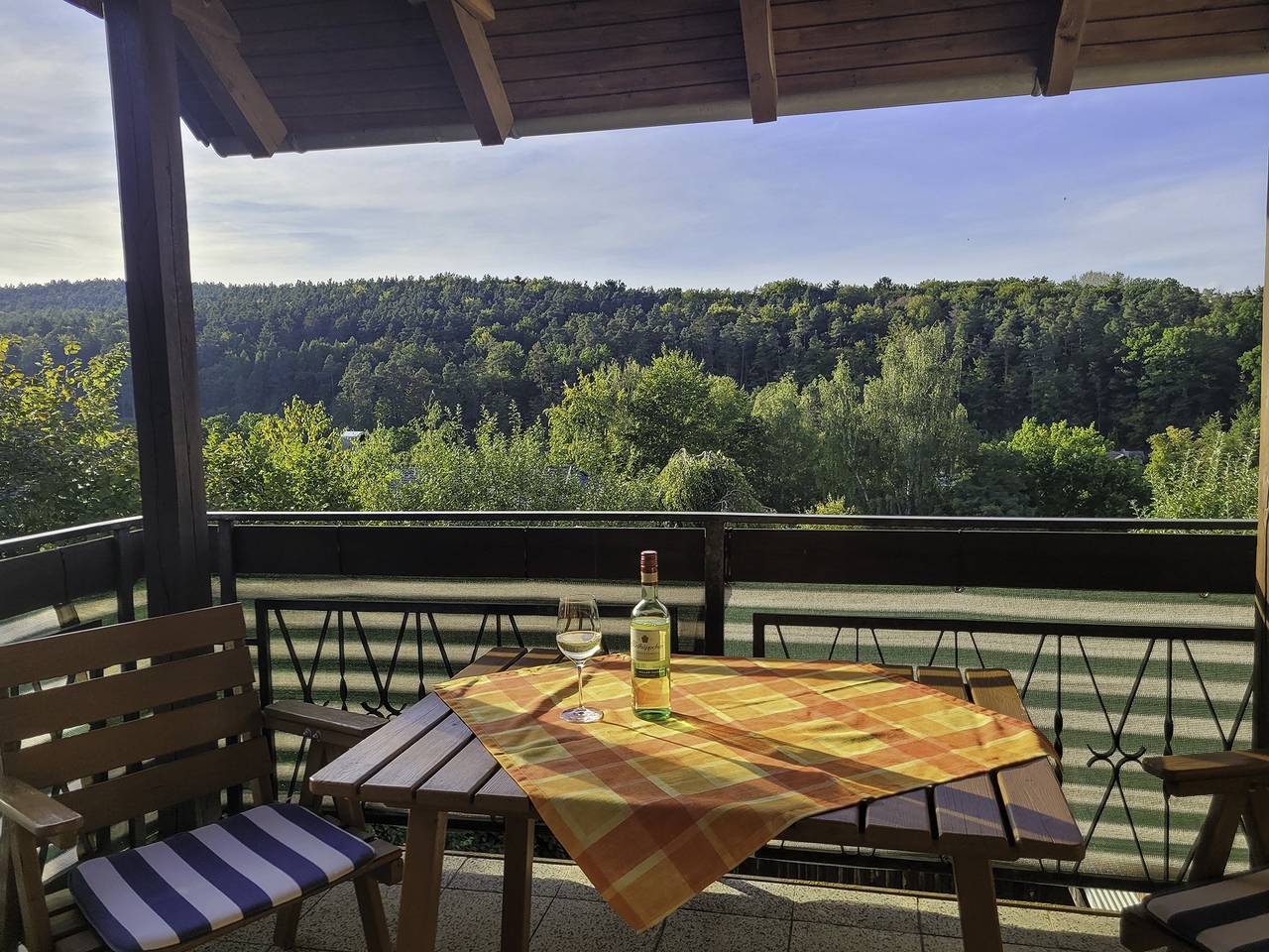 Ferienwohnung Rhönnest - Ferienwohnung mit überdachter Terrasse in Schönau a.d.Brend, Rhön-Bayern