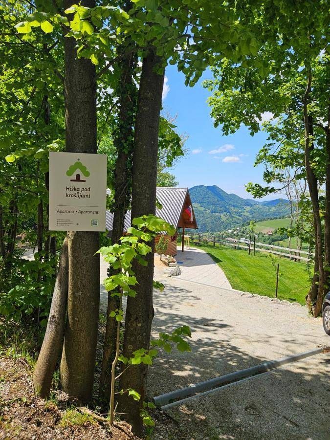 Gîte pour 6 personnes, avec jardin ainsi que terrasse et vue à Zagorje ob Savi