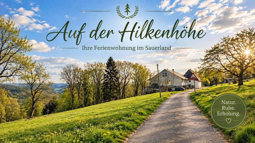 Ferienwohnung für 3 Personen, mit Terrasse und Ausblick in Iserlohn