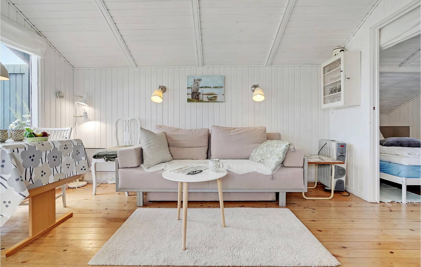 Vakantiehuis voor 3 personen met terras in Ulvshale, Vordingborg en omgeving