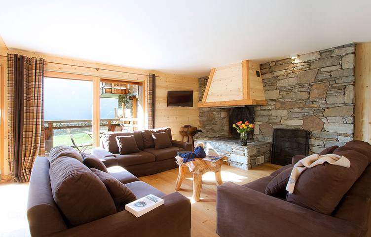 Chalet pour 12 personnes, avec balcon dans Les Deux Alpes