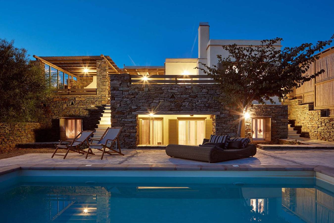Thrilling Tinos Villa | Villa Gornuk | 4 Bedrooms | Breathtaking Sea Views | Private Outdoor Pool | Bbq Facilities | Shaded Outdoor Dining Area | Private Garden | Lagades in Tinos