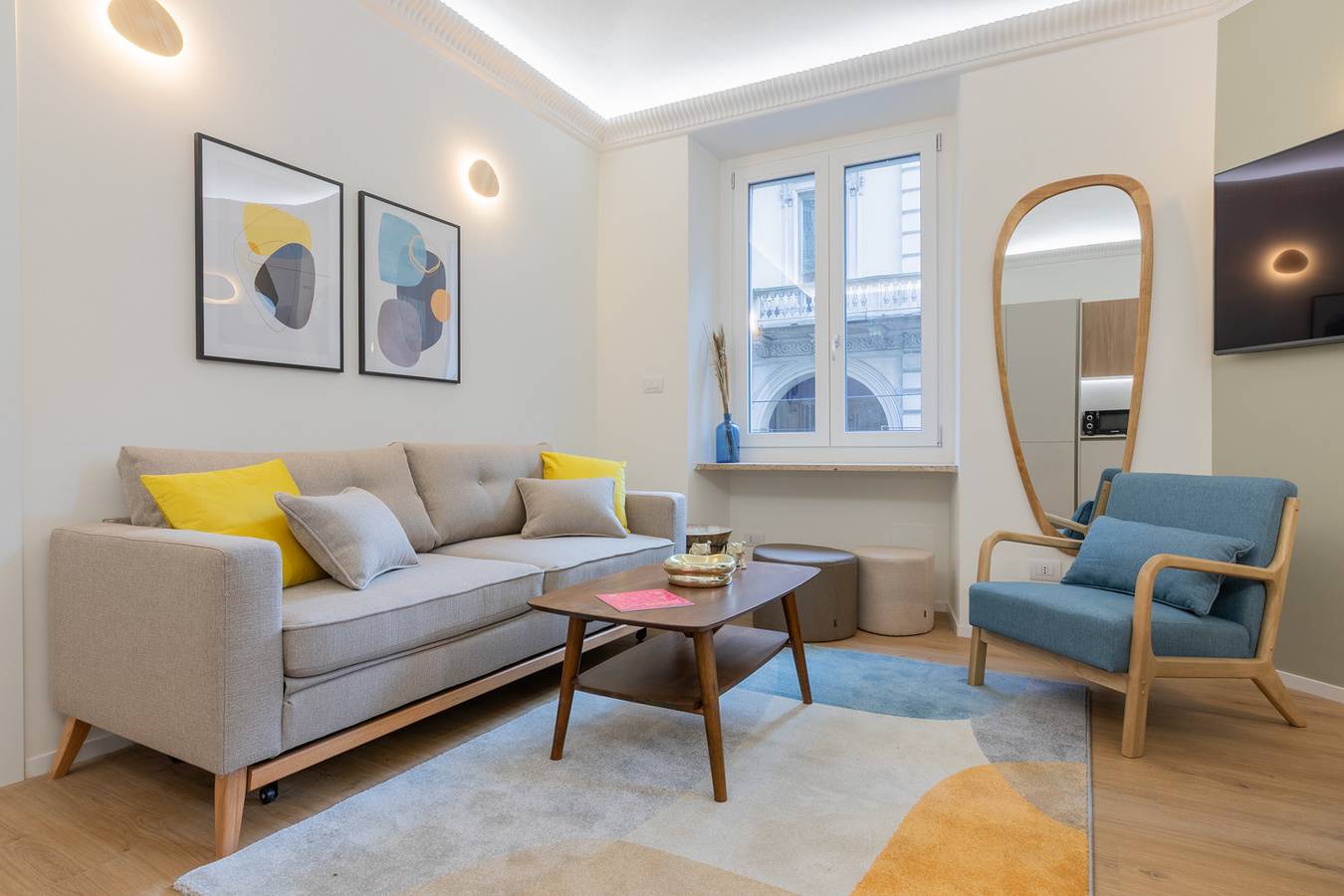 Geheel appartement, Xx Settembre 67 - Cheerful Blue Flat in Turijn, Provincie Torino