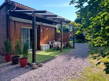 Chalet pour 2 personnes, avec jardin ainsi que terrasse et jacuzzi à Gérardmer