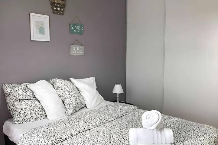 Gîte pour 4 personnes, avec jardin et balcon à Montévrain - 2