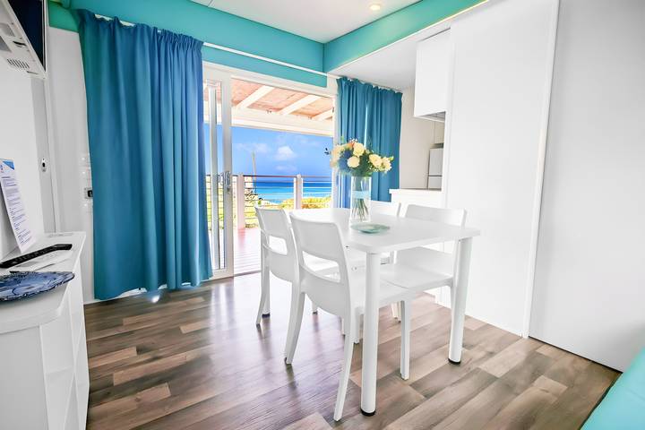 Wohnwagen für 4 Personen, mit Meerblick und Terrasse in Marina di Camerota - 4