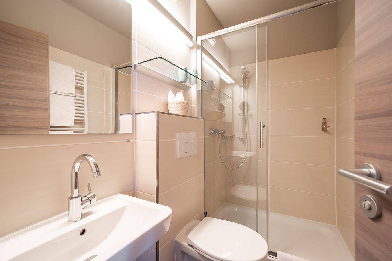 Hotel Strand No 1 - Doppelzimmer 1 - Landseite in St. Peter-Bad, St. Peter-Ording