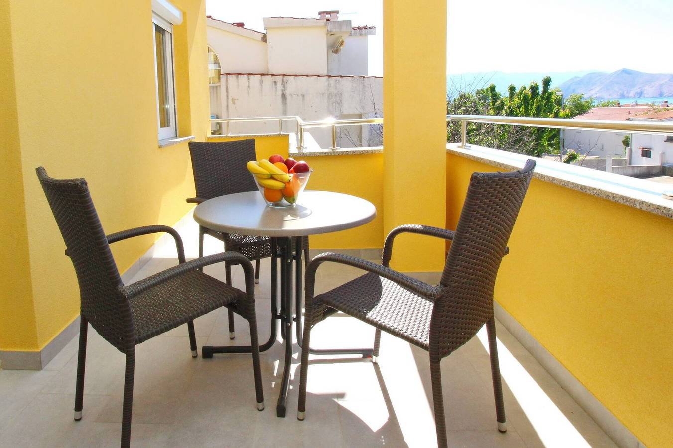 Ganze Wohnung, Charmante Wohnung Brnic Nr. 4 - mit geräumigem Balkon in Baska, Krk