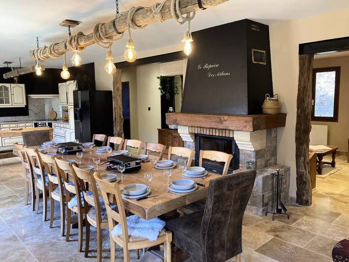 Chalet para 14 personas, con jardín y terraza - 1