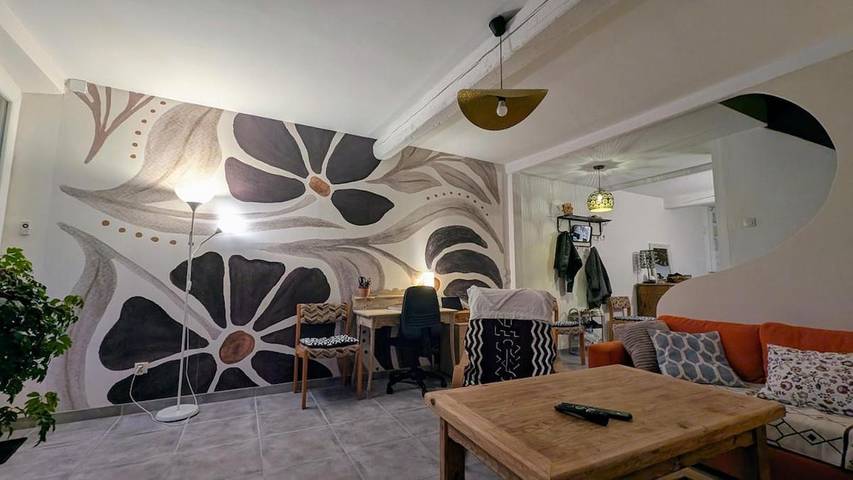 Maison de vacances pour 6 personnes, avec jardin