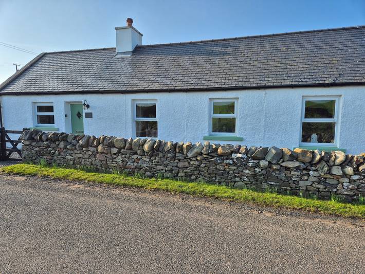 Ferienhaus für 4 Personen, mit Garten und Meerblick, mit Haustier in Schottland