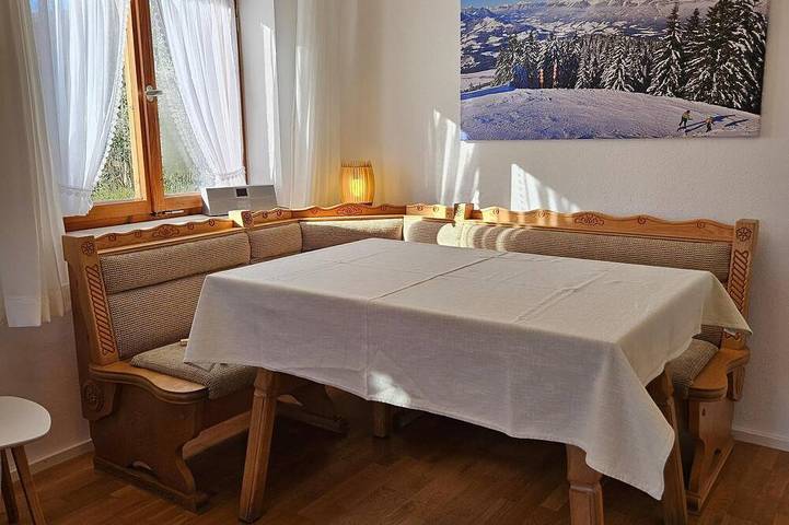 Ferienhaus für 4 Personen, mit Balkon und Garten, mit Haustier