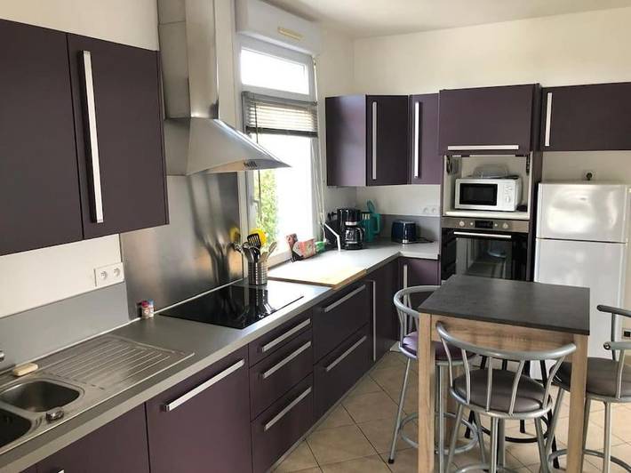 Location de vacances pour 4 personnes, avec Terrasse et Jardin à Wimille