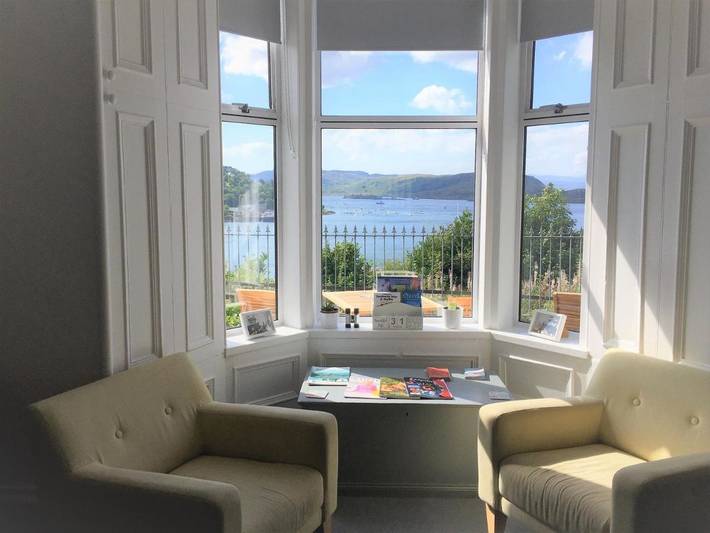 Bed and breakfast for 2 people, with Terrace and Garden as well as View in Oban