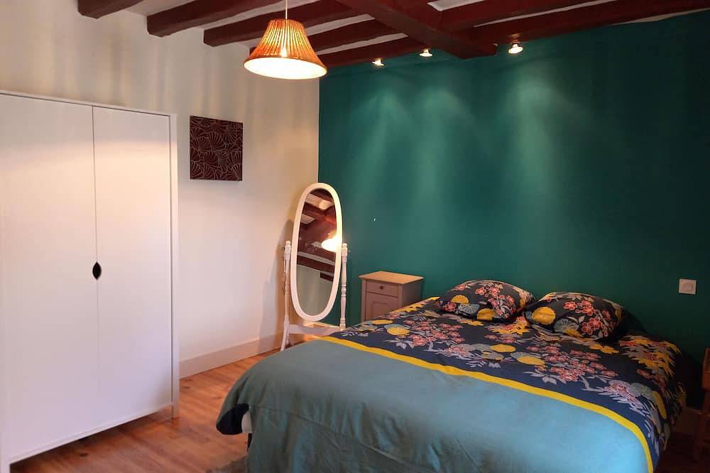 1st floor of a charming Xix house with private enclosed garden in Amboise, Tours region