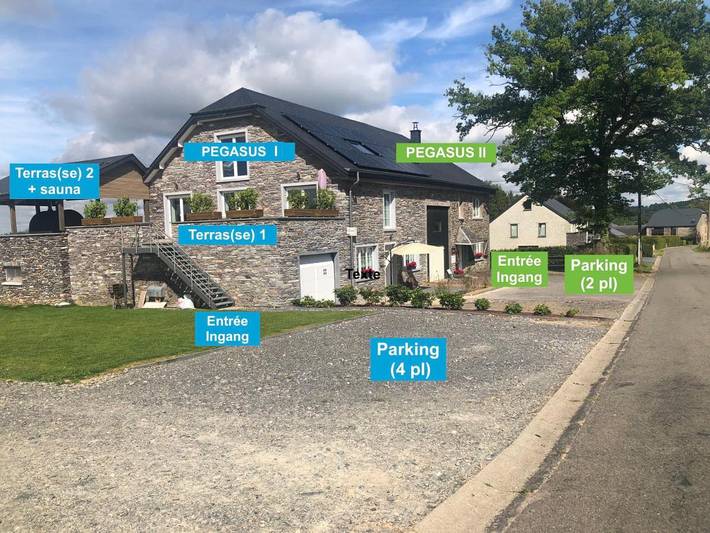 Chambre d’hôte pour 4 personnes, avec vue ainsi que sauna et jardin à Vielsalm - 3