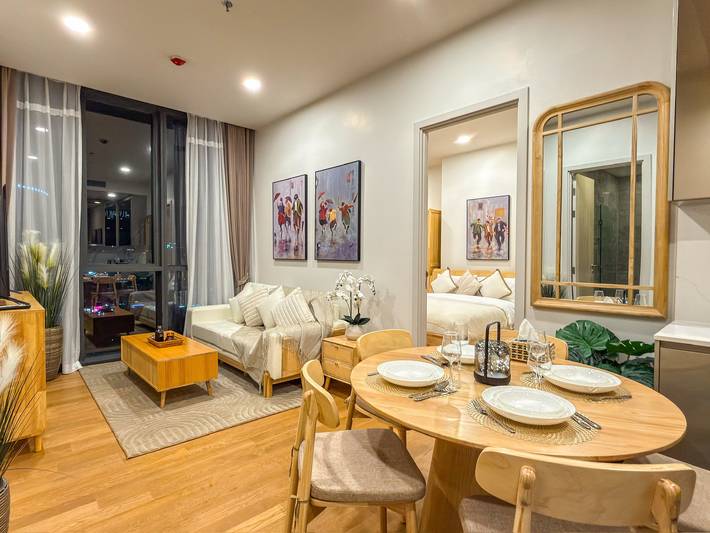 Loft voor 4 personen, met balkon in Bangkok