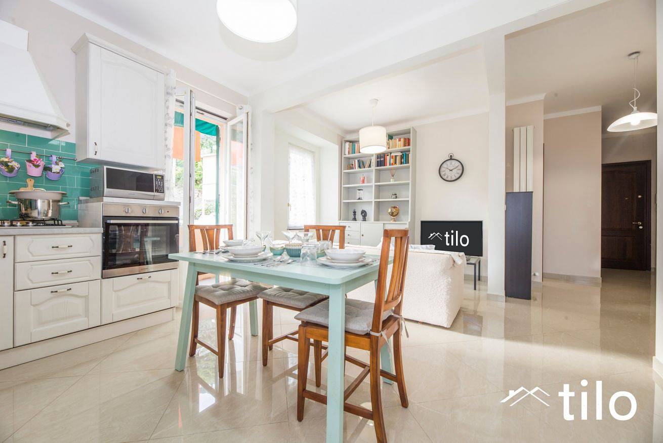 Appartamento intero, Beach 7M| 1Br| Wifi| Nervi Park By Tilo in Genova (Città), Genoa