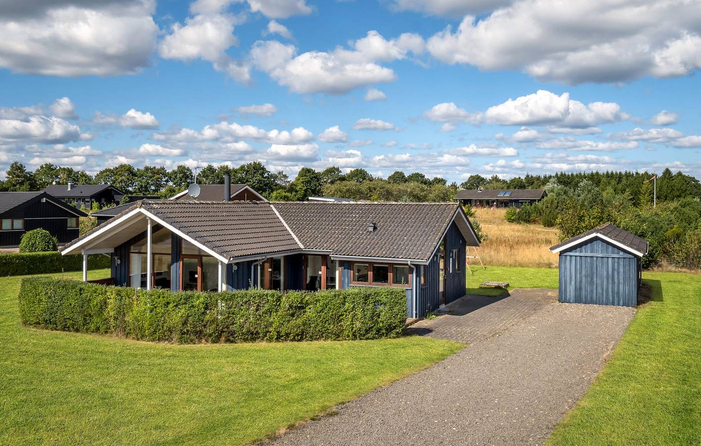 Ferienhaus für 8 Personen mit Terrasse in Ikast-Brande