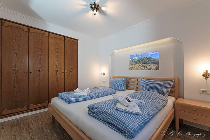 Ferienwohnung für 4 Personen, mit Balkon und Sauna sowie Ausblick in Wallgau - 4