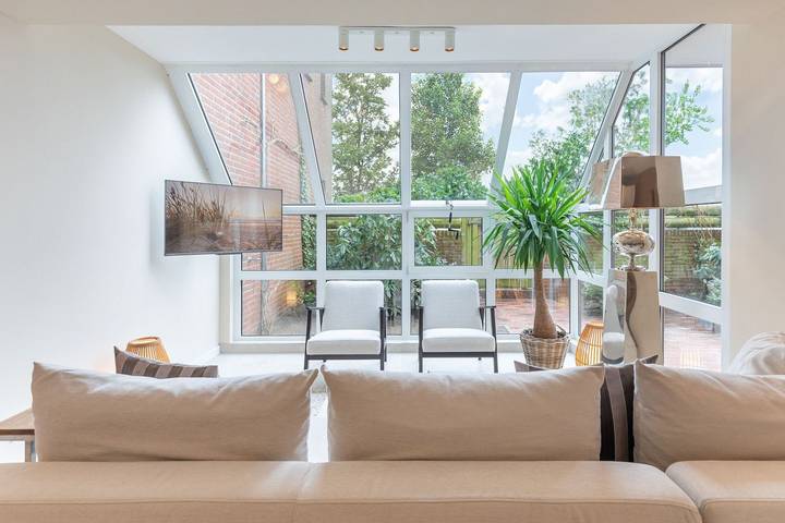 Ferienwohnung für 4 Personen, mit Balkon/Terrasse und Terrasse sowie Garten und Sauna in Husum