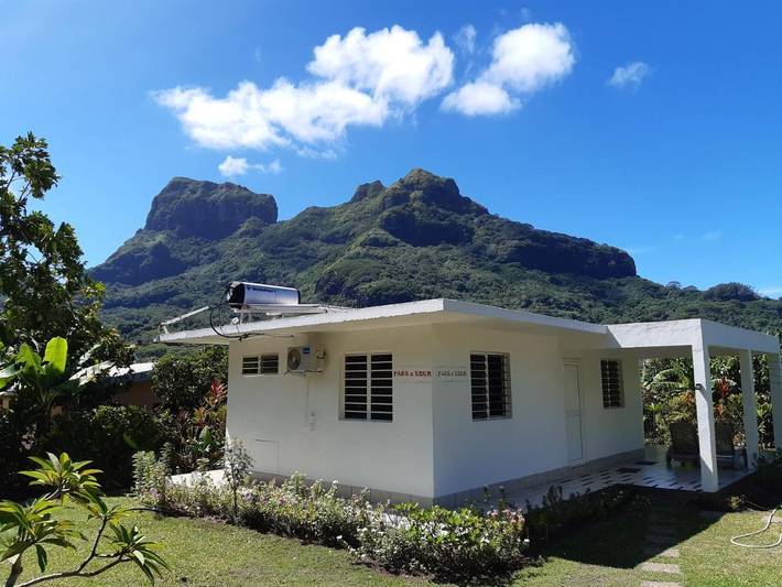 Maison de vacances pour 3 personnes, avec vue et jardin - 1