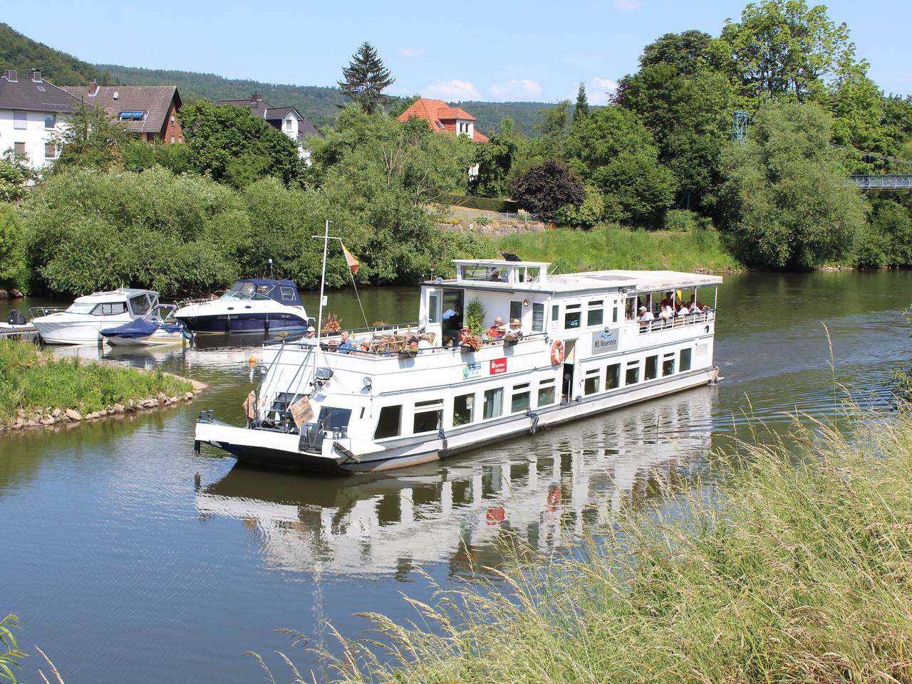 Ganze Ferienwohnung, Ferienwohnung - Ferienwohnung An der Hängebrücke in Hann. Münden, Werratal