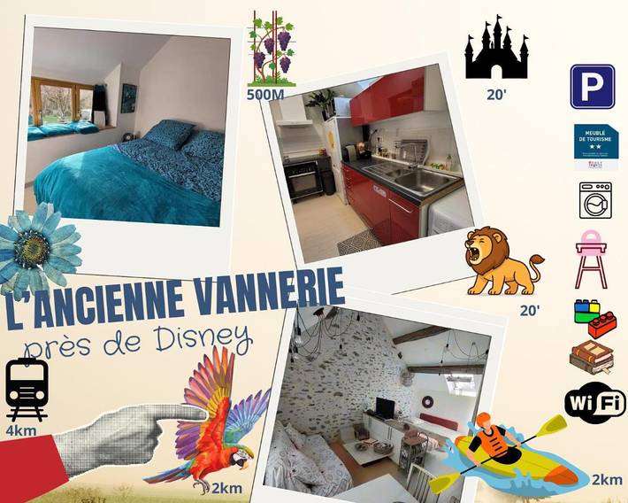 Gîte pour 5 personnes, adapté aux familles à Guérard (Seine-et-Marne)