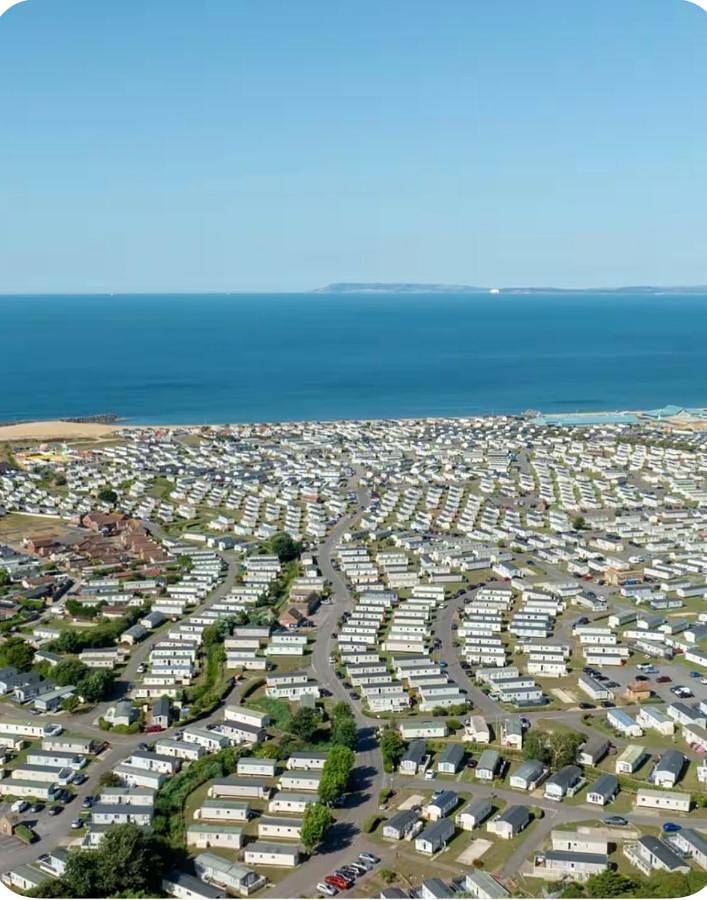 Caravan in Selsey, West Sussex