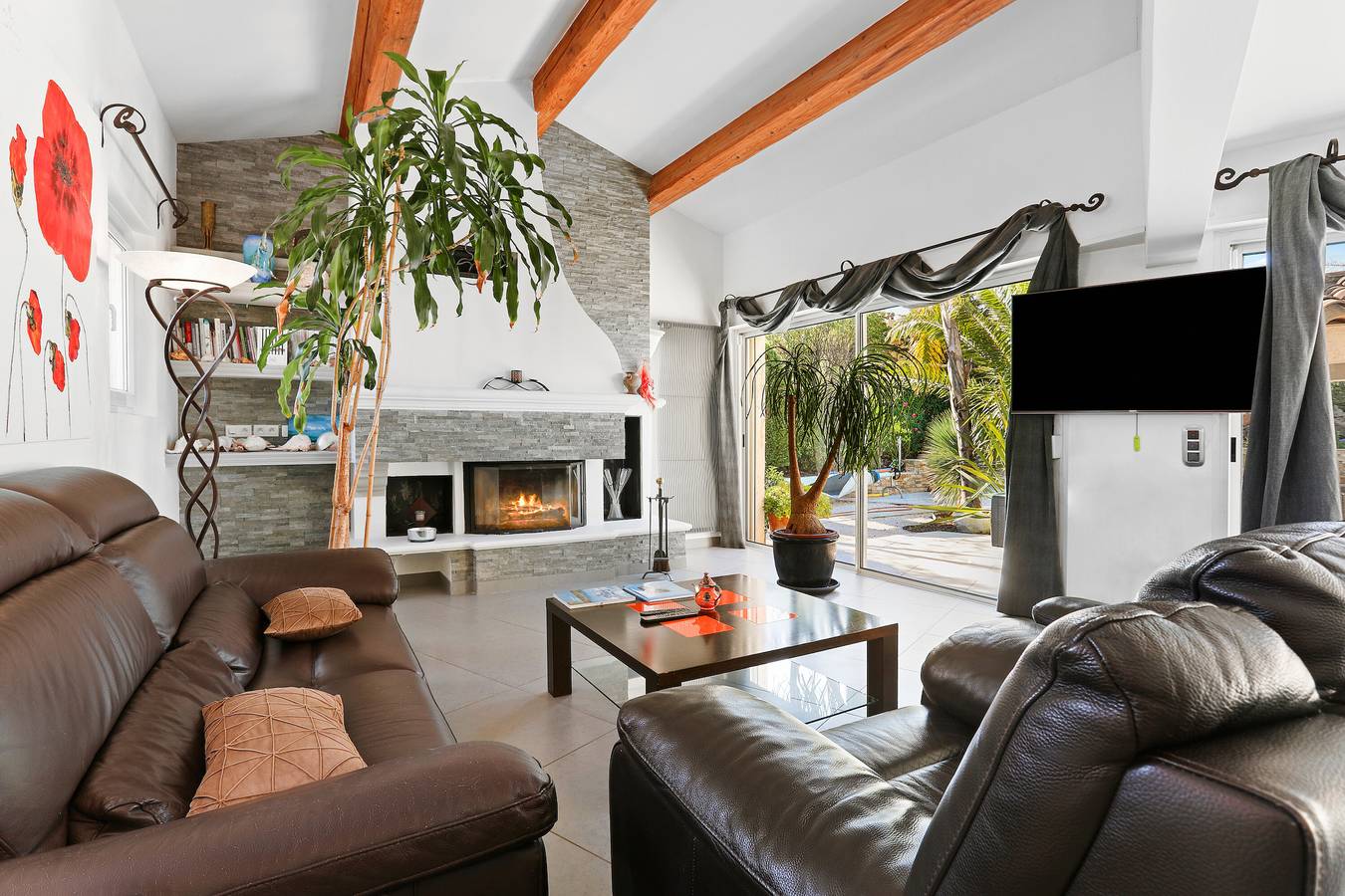 Complete Villa Au Clos Provençal with sea view, Wi-Fi and air conditioning in Saint-Aygulf, Fréjus